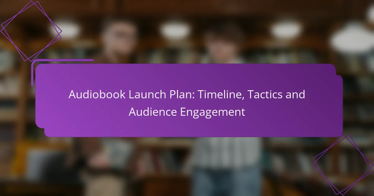 Audiobook Launch Plan: Timeline, Tactics and Audience Engagement